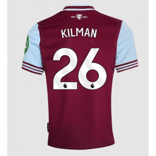 Dres West Ham United Max Kilman #26 Domaci 2024-25 Kratak Rukav